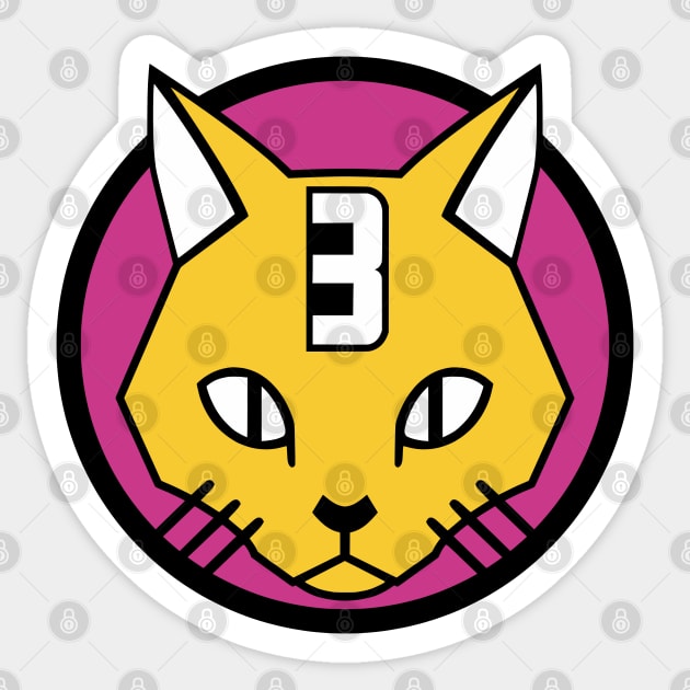 ToQ 3gou Safari Wildcat Sticker by Javier Casillas